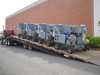 Flightline Mobile Dehumidifier Units Ready for Action
